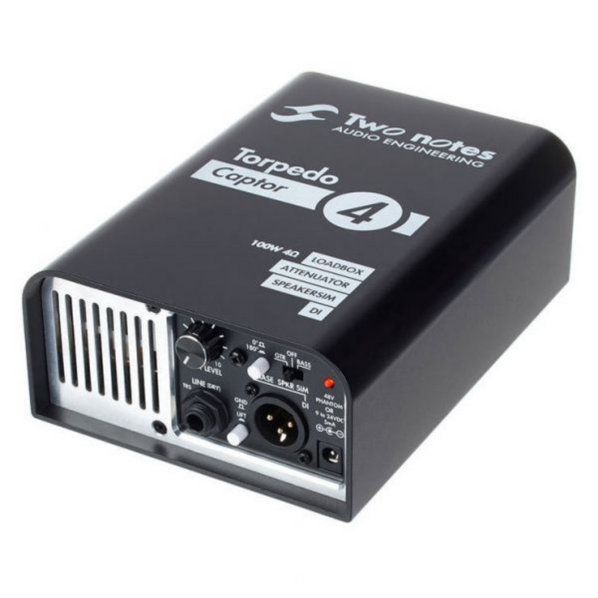 Two Notes Torpedo Captor 4 Ohms Reactive loadbox + attenuator +